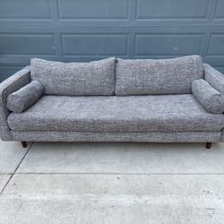 Article Sven Dark Grey Couch FREE DELIVERY