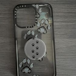 iPhone 13 Pro Impact Case - Casetify Small Cute Paw Prints for Dog & Cat Lovers