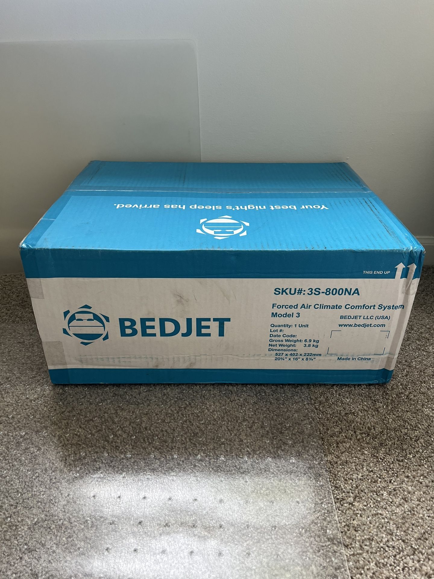 BedJet Forced Air Climate Comfort System