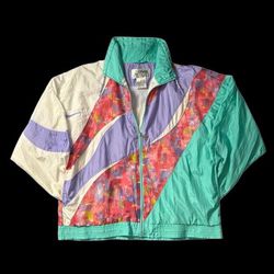 80’s Casual Isle Nylon Windbreaker Jacket (Vintage) Size: M (Great Condition)