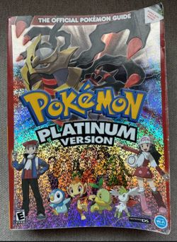 Pokémon Platinum Strategy Guide
