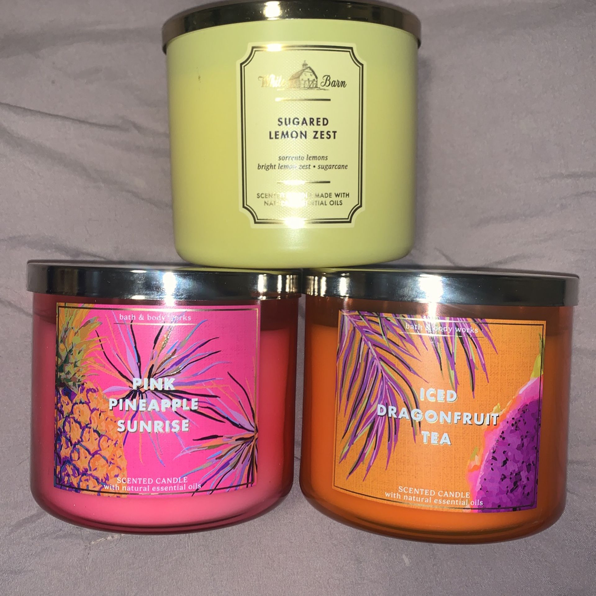 New B&BW Candles 