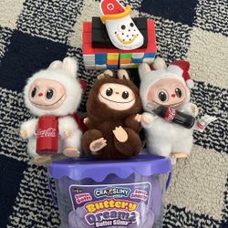 Cute Toys Bundle + Slime + Puzzle (Great Condition)