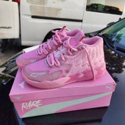 Puma Mens Mb.01 Iridescent Basketball Sneakers Shoes - Pink - Size 8 M, (contact info removed)1
