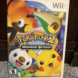 PokePark 2 Wii -Tested & Works-Includes Case & Game