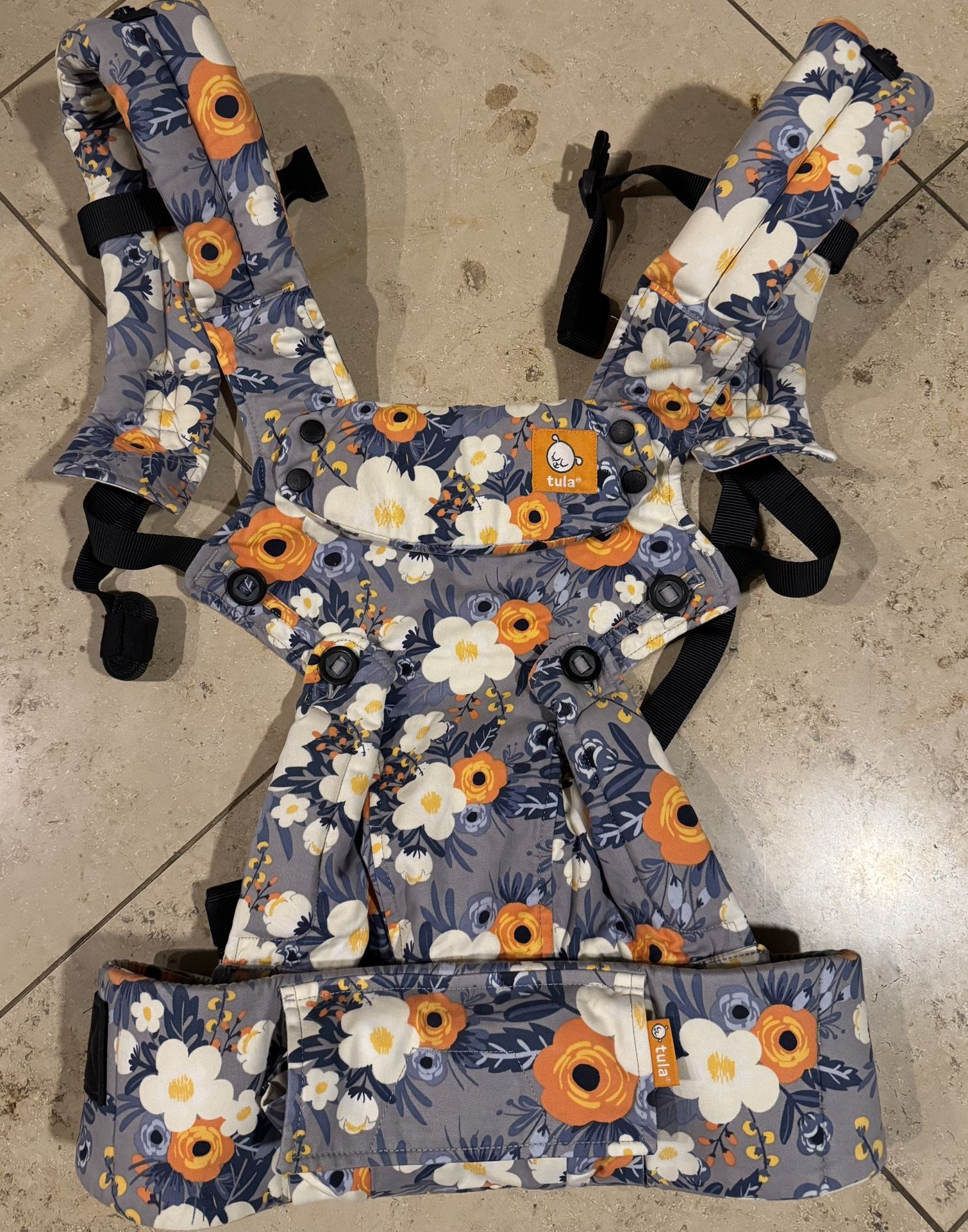 Tula Explore baby carrier French marigold 