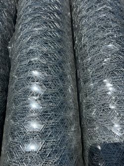 Chicken wire. Garden wire