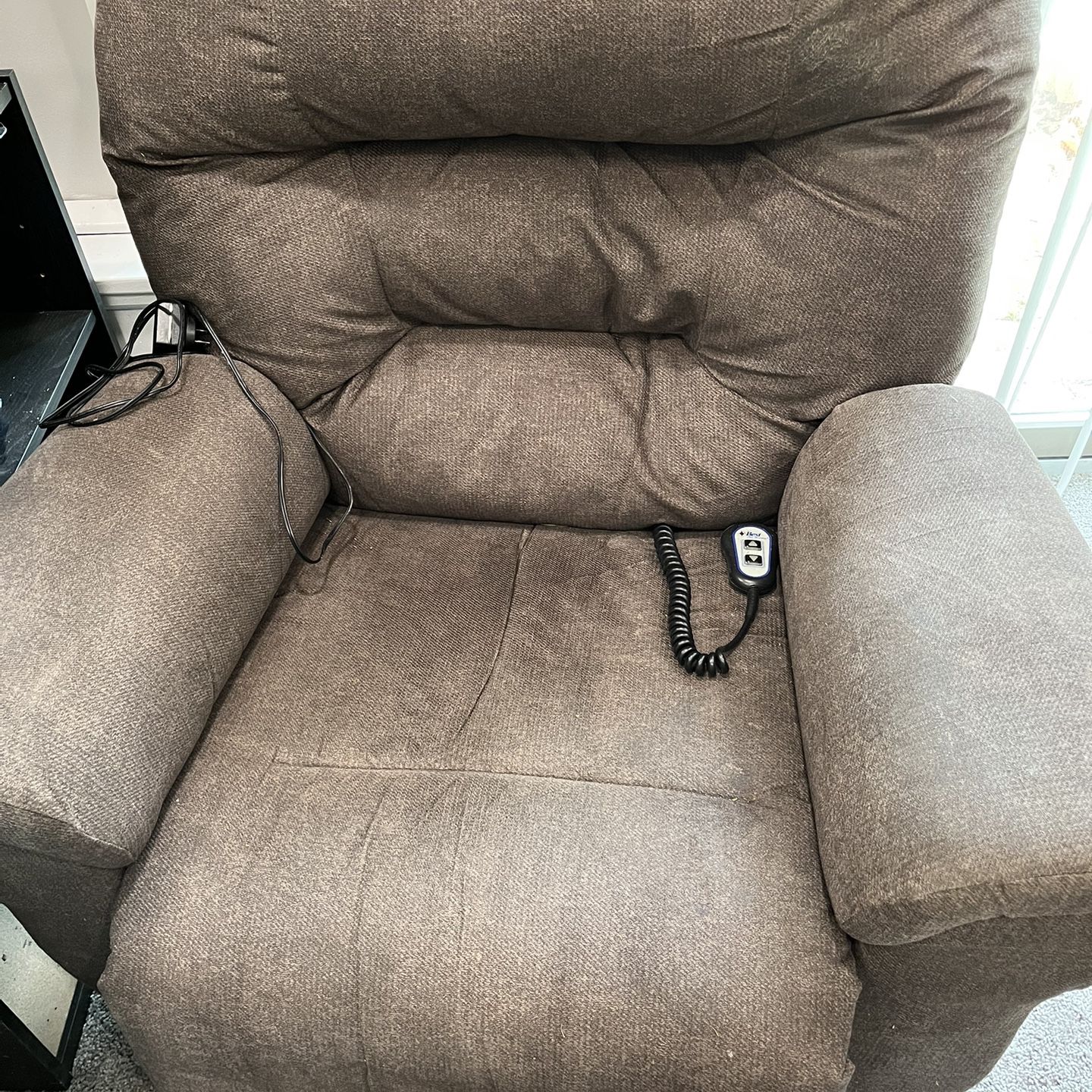 Brown Electric Lounge Chair