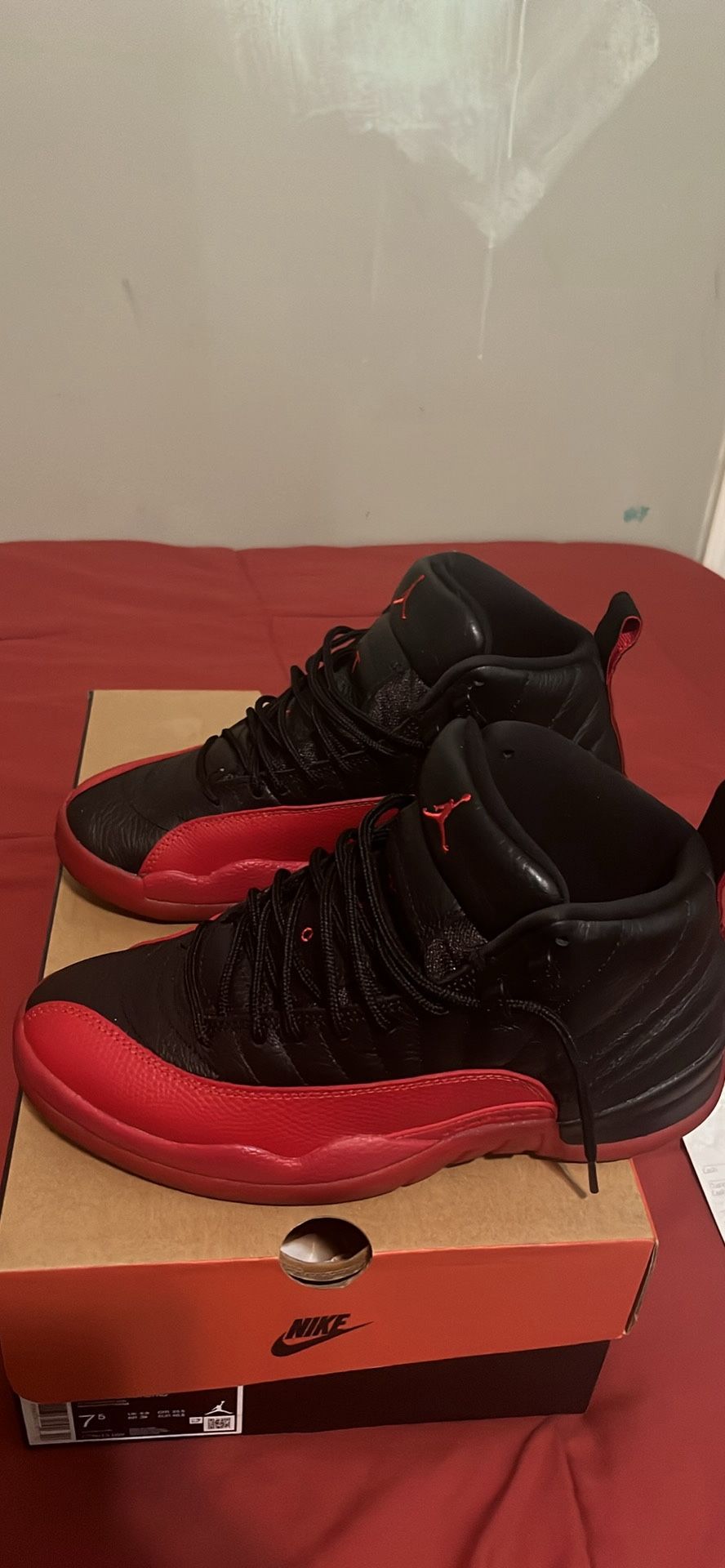 Air Jordan 12 Flue Game  7.5 