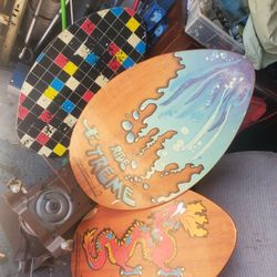 Boogie Boards Surfboards Made of Wood 