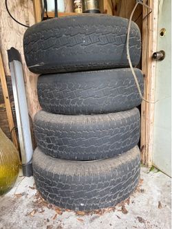 Used Toyo Tires and Ford Rims.