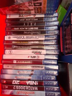 Sony Ps4 games...