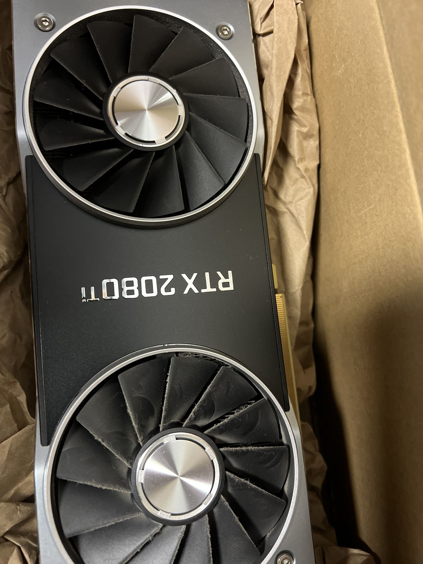 Nvidia RTX Gerforce 2080ti Founders Edition