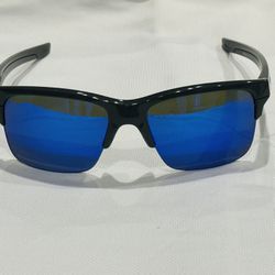 Oakley Thinlink Mens Sunglasses [OO9316-04] Dark Grey - Sapphire Iridium lenea w/ Revant lenses set