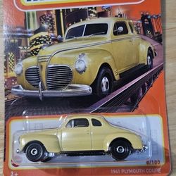 1/2 Matchbox 1941 Plymouth Coupe 