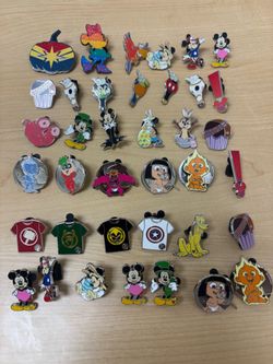 Disney authentic pin trading lot