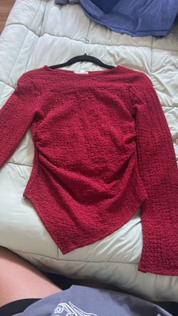 Red blouse