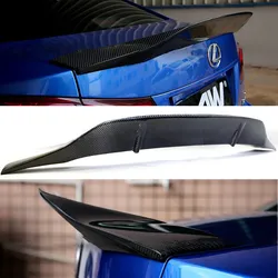 BRAND NEW 2006-2013 LEXUS IS250 IS350 IS-F SEDAN Real Carbon Fiber Rear Trunk R Style High Kicks Spoiler