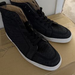 Christian Louboutin Two Tone Python Rantus 