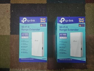 Bundle deal: TWO TP-Link Wifi 6 extender - AX1800