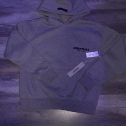 Essentials Dark Oat Hoodie