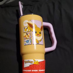 Pokémon Eevee Stainless Steel Tumbler