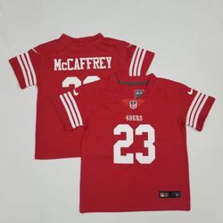 49ers Toddler Jersey, 2T to 6T , NWT