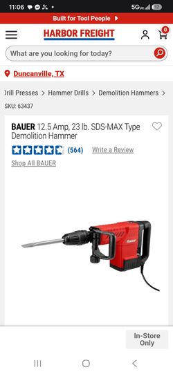 Bauer demo drill