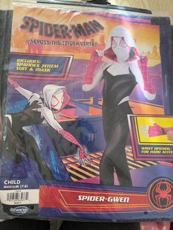 Spider Gwen child 7-8 costume