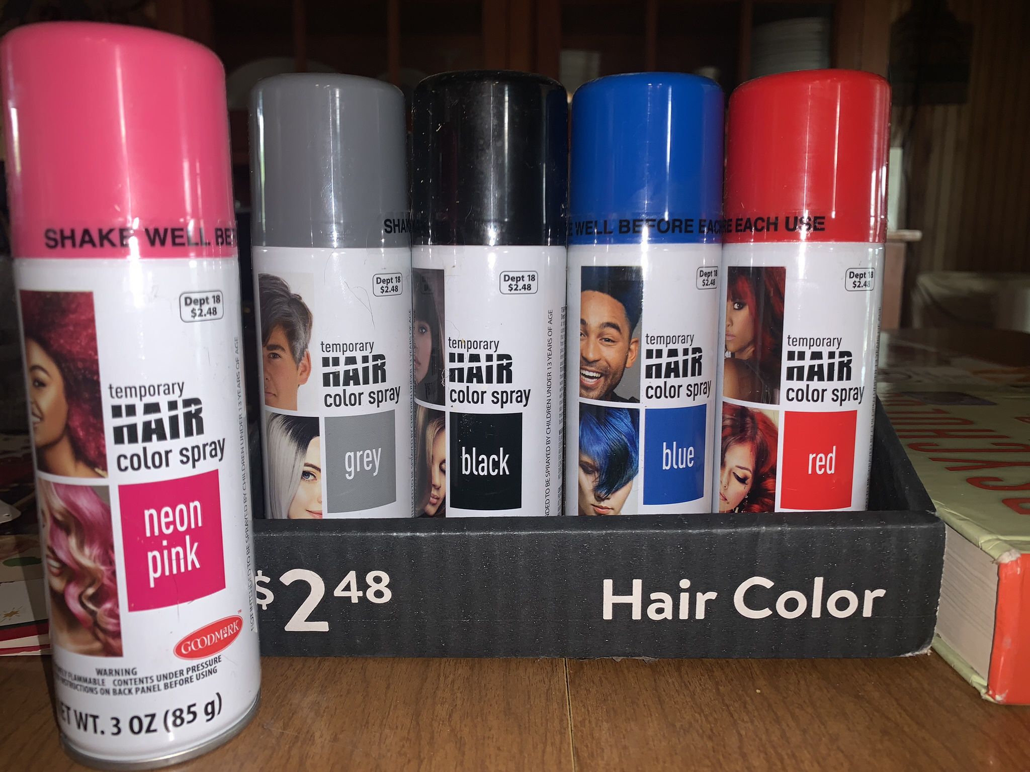 Temporary Hair Color Sprays