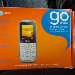 Cute Little AT&T GoPhone Prepaid At AT&T Are 225 Charger Box Phone And Booklet