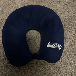 Seahawks Neck Pillow (Snaps Together)