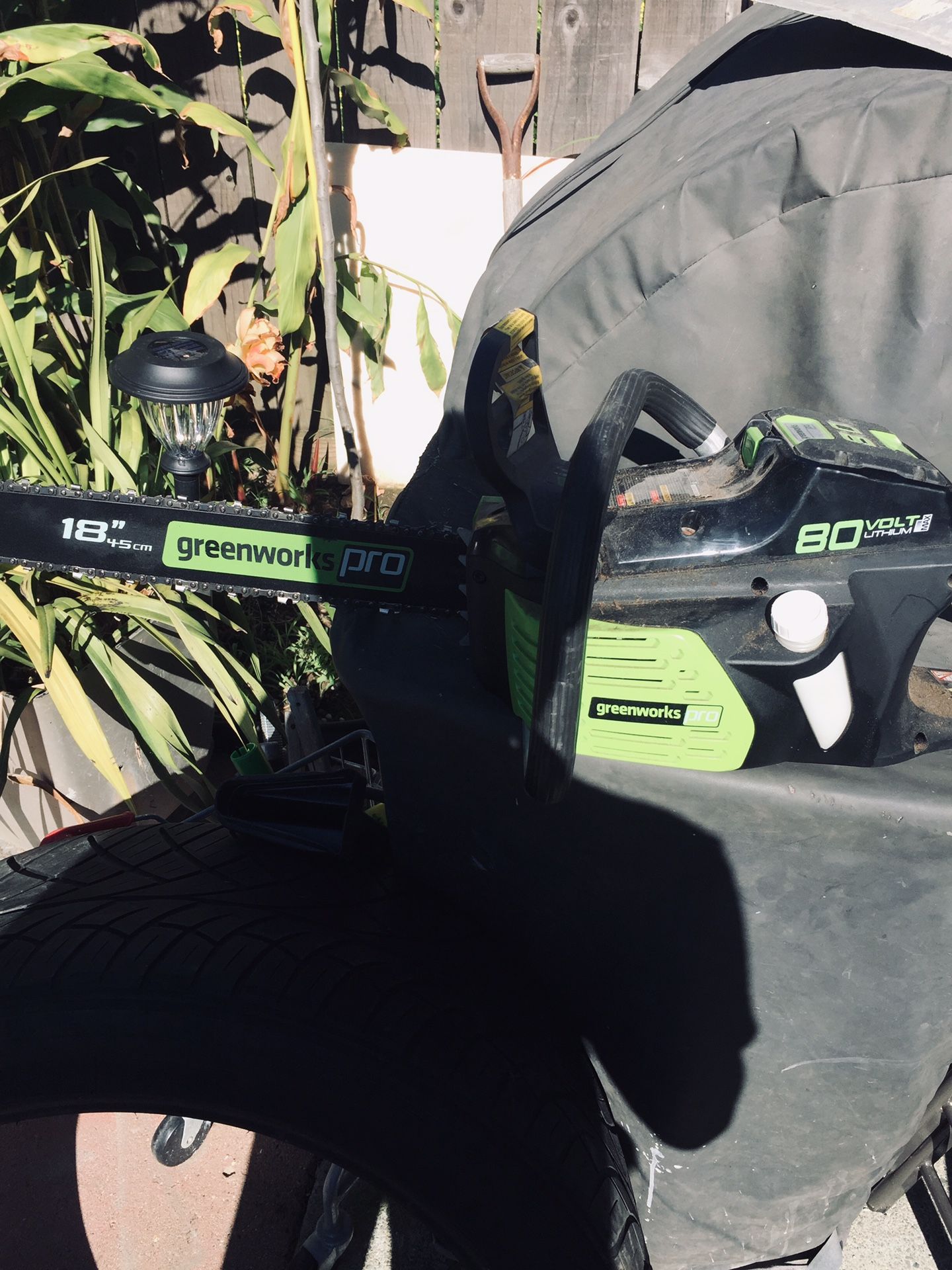 green works chainsaw