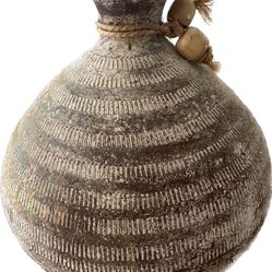 Gorgeous Textured Vase Handmade Pottery