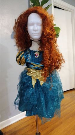 Mérida princess girl Halloween costume