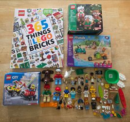 NEW Lego Sets, Minifigures and Accessories Lot (City, Friends, Star Wars and More)