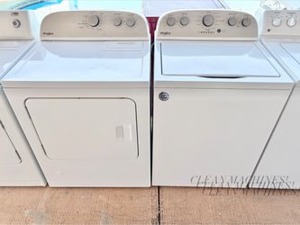 Whirlpool Washer and Gas Dryer 90 Day Warranty Some Delivery