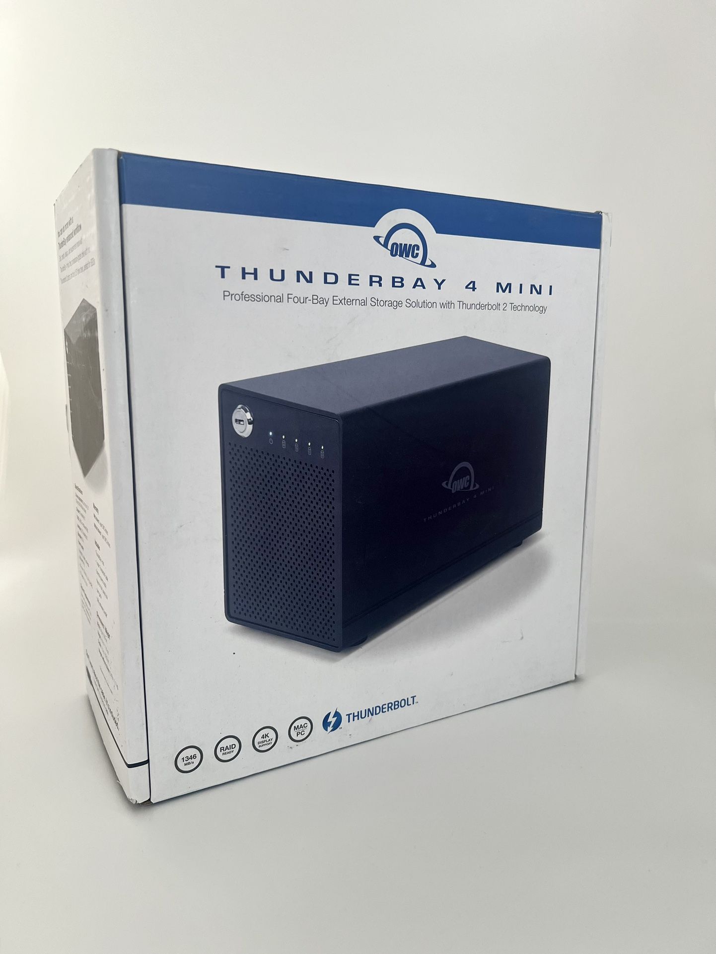 OWC Thunderbay 4 Mini - 4 x 2.5” RAID (driveless)