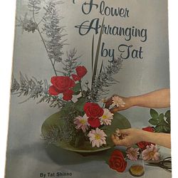 Flower Arranging Adult Floral Picture Sunset Book Paperback By Tat Shinno  This stunning paperback book by Tat Shinno is the perfect addition to any f