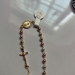 Pulsera De Oro Laminado Acero Inoxidable