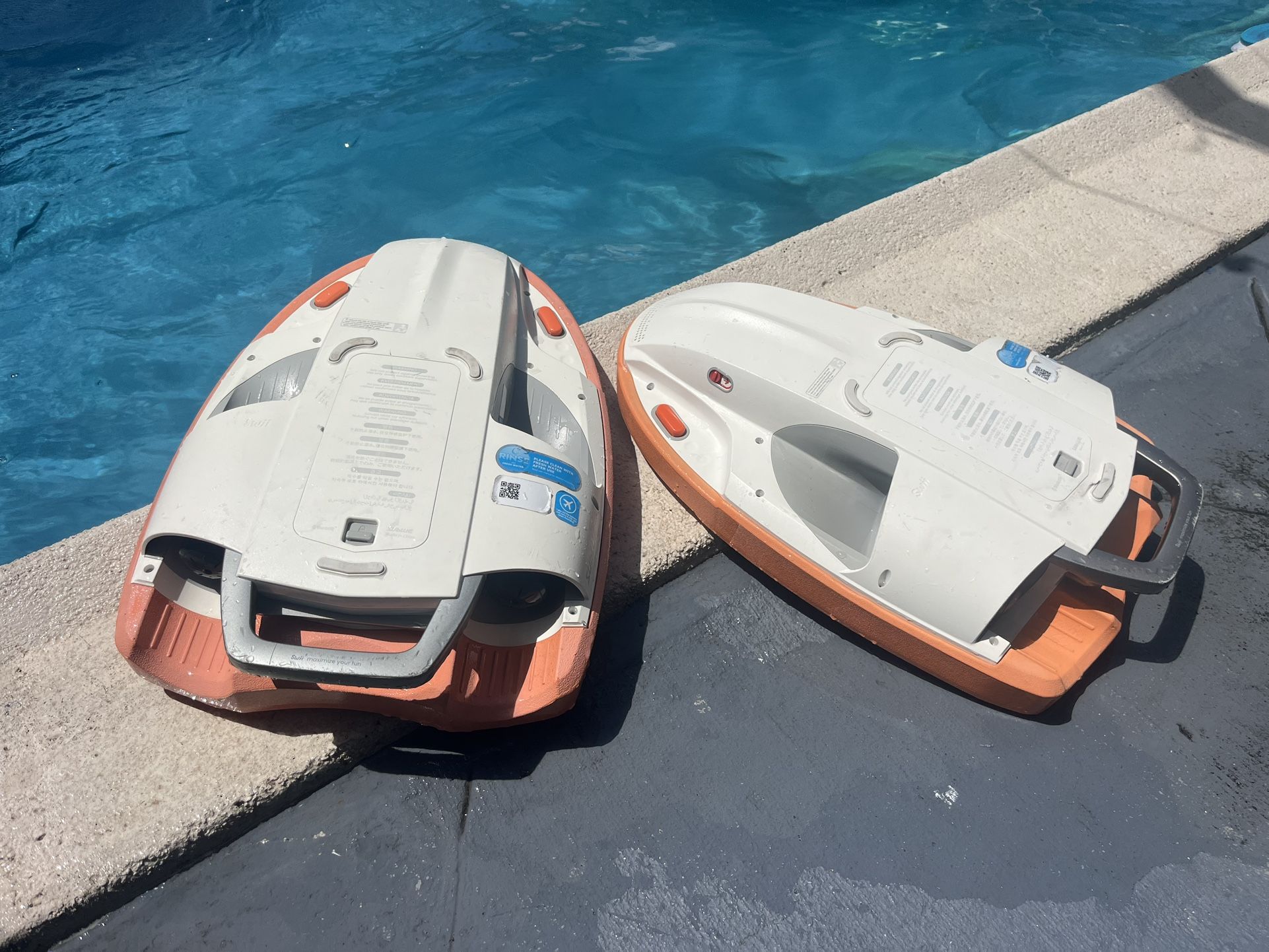 2 SUBLUE SWII ELECTRONIC KICKBOARD