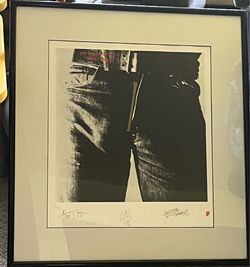 The Rolling Stones Collection "STICKY FINGERS" NUMBERED Lithograph 1902/5000