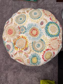 Beautiful ottoman/bean bag new with tags Pier One