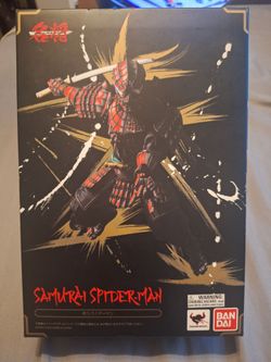 Bandai Tamashii Samurai Spider-Man Manga Realization Action Figure