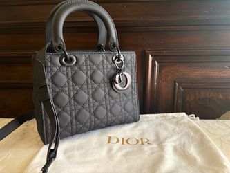 Christian Dior Lady Dior Handbag Black