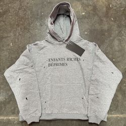 Enfants Riches Déprimes Classic Logo Hoodie “Paint Heather Grey”  