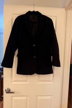 & Other Stories Stockholm Atelier Manteco Wool Black Blazer US 4