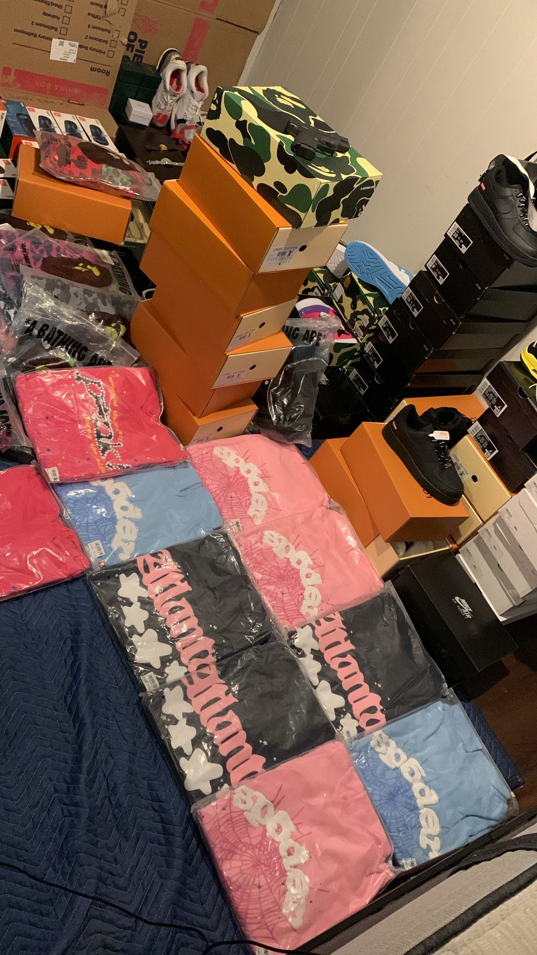 Spider Hoodies Size Medium And Large