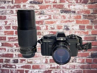 Minolta X-7A 35mm SLR Film Camera Bundle – Tested & Ready to Shoot! ($100)