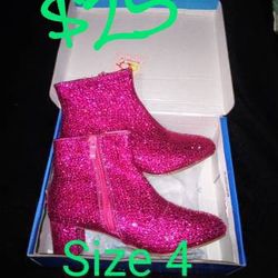 Sequined Booties 